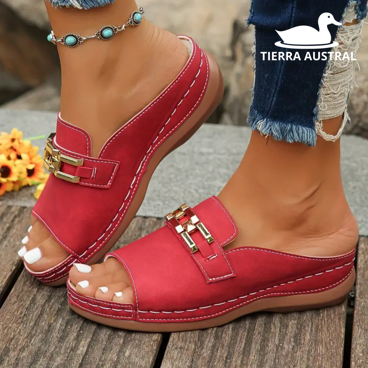 SANDALIAS DE CUERO CAGLIA™ | EDICIÓN LIMITADA PREMIUM